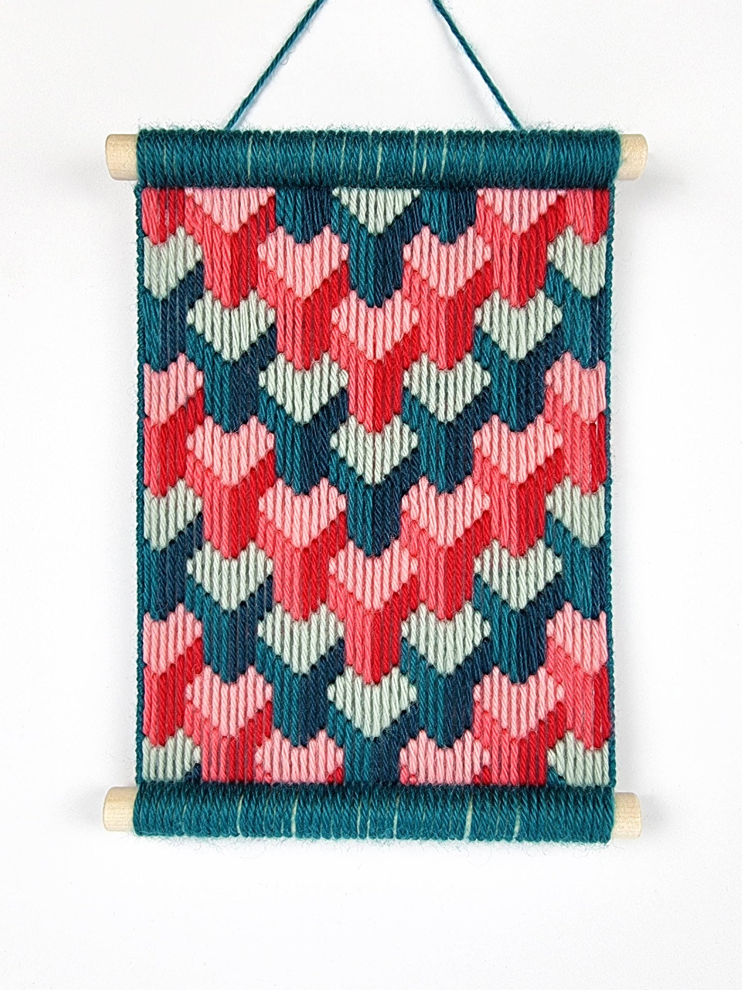 Bargello Craft Kit, Geometric Wall Hanging Bargello Kit