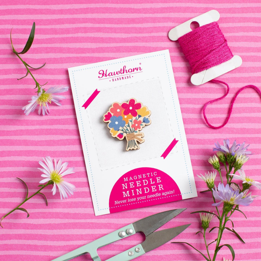 Flower Posy needle minder