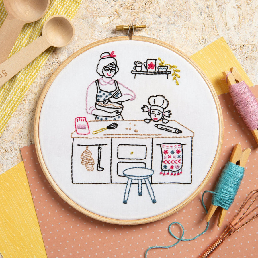 Wonderful Women “Bake” embroidery kit